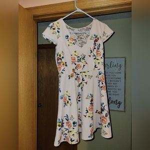 Three Pink Hearts floral dress size XL